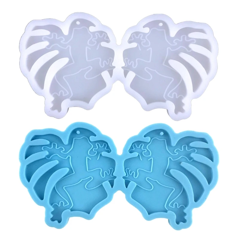 41QC Earring Resin Mold Jewelry Casting Mold Silicone Pendant Mould for FROG Earring Mold
41QC Earring Resin Mold Jewelry Casting Mold Silicone Pendant Mould for FROG Earring Mold