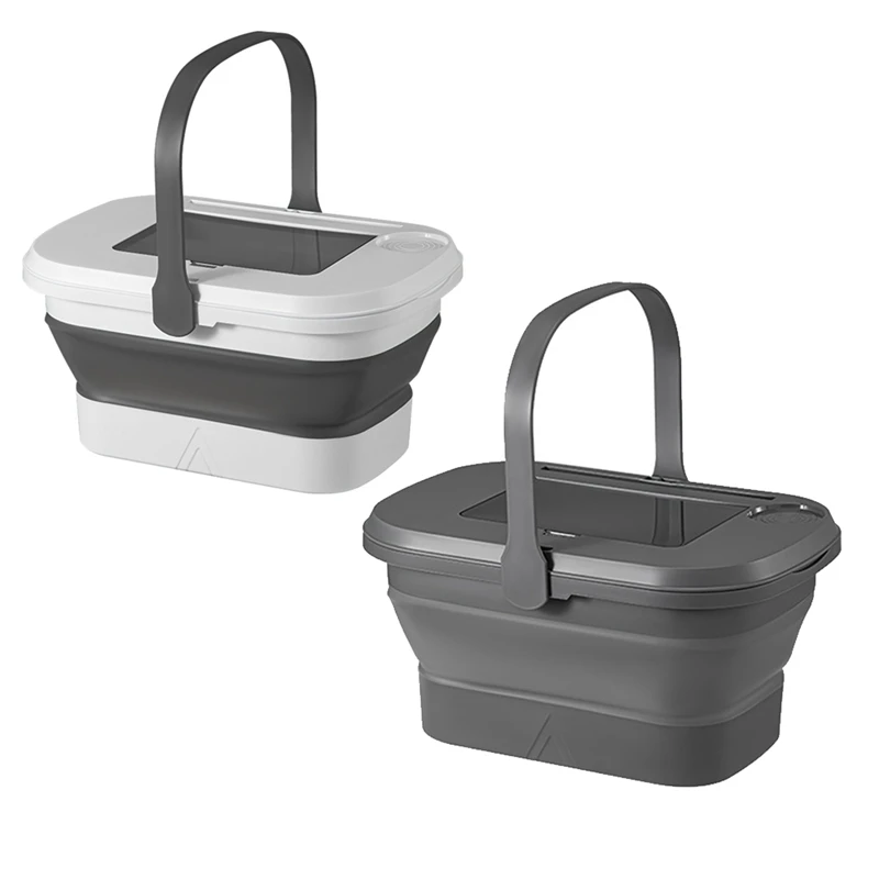 1 PCS Portable Outdoor Travel Beach Folding Bucket Picnic Camping Box Food Fruit Water Container Storage Basket White + Grey
1 PCS Portable Outdoor Travel Beach Folding Bucket Picnic Camping Box Food Fruit Water Container Storage Basket White + Grey