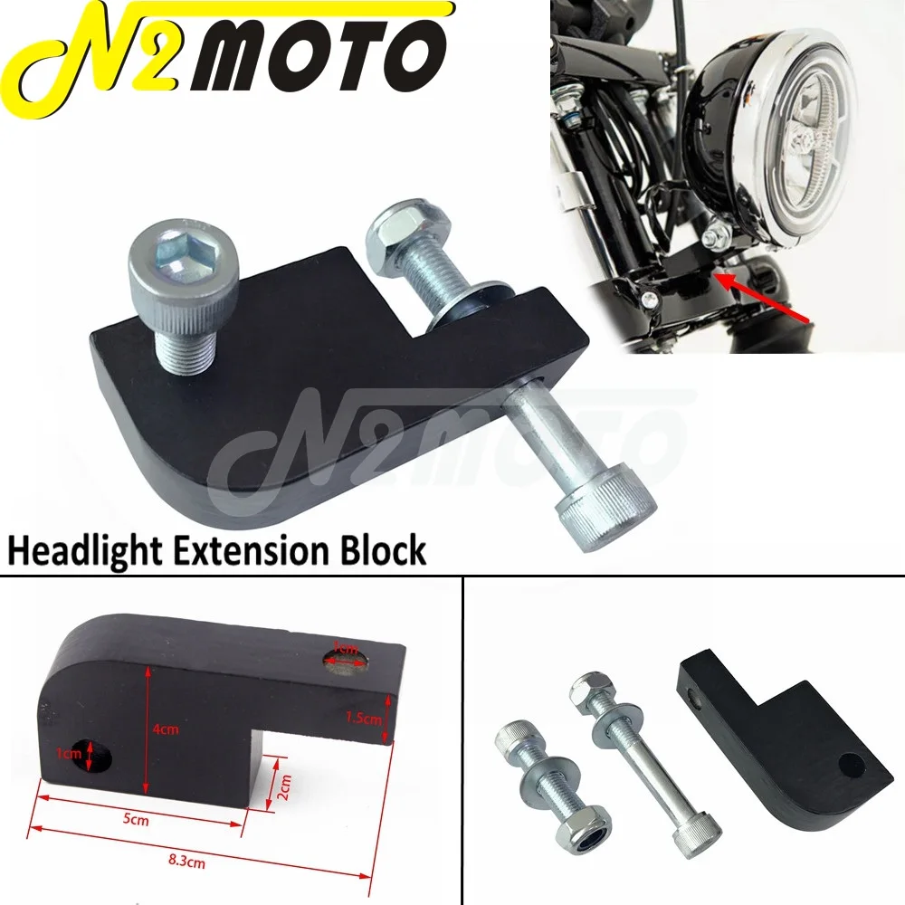 Удлинительный блок для мотоциклетной фары для Harley Dyna FXDL FXDF FXDB FXDWG 39-49 мм вилка фары обтекатель комплект кронштейна для перемещения 
Удлинительный блок для мотоциклетной фары для Harley Dyna FXDL FXDF FXDB FXDWG 39-49 мм вилка фары обтекатель комплект кронштейна для перемещения