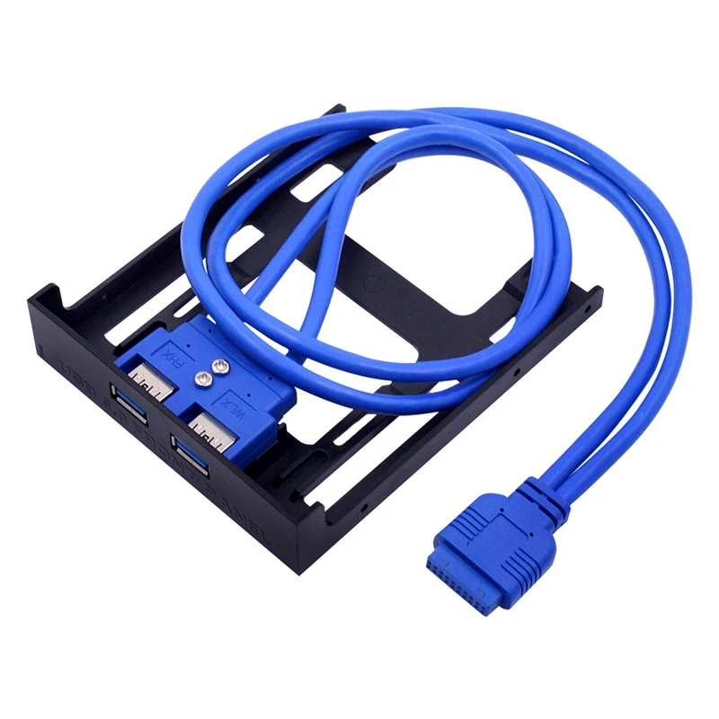 2 порта USB 3,0 Передняя панель дисковый отсек 20-контактный USB3.0 Hub расширяющий кабель адаптер пластиковый кронштейн для настольного ПК
2 порта USB 3,0 Передняя панель дисковый отсек 20-контактный USB3.0 Hub расширяющий кабель адаптер пластиковый кронштейн для настольного ПК