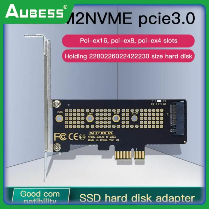 M.2 Nvme Ssd To Pcie 3.0 Pci-e Adapter Card Large Capacity Heat Dissipation X16/x8/x4/x1 Desktop Ssd Adapter Card High-speed
M.2 Nvme Ssd To Pcie 3.0 Pci-e Adapter Card Large Capacity Heat Dissipation X16/x8/x4/x1 Desktop Ssd Adapter Card High-speed