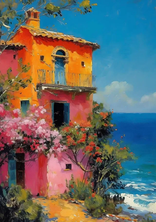 Печать на холсте "Средиземноморская деревня"
Печать на холсте "Средиземноморская деревня"