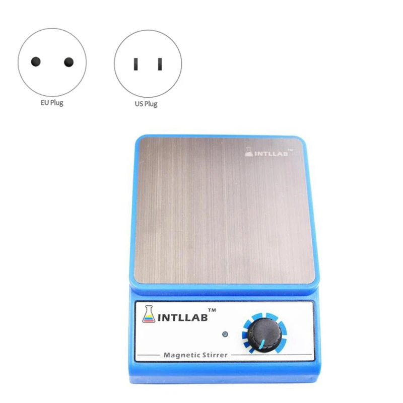INTLLAB Magnetic Stirrer Stainless Steel Magnetic Mixer With Stir Bar (No Heating) Max Stirring Capacity: 3000Ml
INTLLAB Magnetic Stirrer Stainless Steel Magnetic Mixer With Stir Bar (No Heating) Max Stirring Capacity: 3000Ml