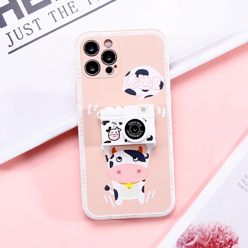 Оригинальная креативная стереокамера Ins cow Apple 13Pro мобильный телефон shell XSMax для iPhone12 soft shell
Оригинальная креативная стереокамера Ins cow Apple 13Pro мобильный телефон shell XSMax для iPhone12 soft shell