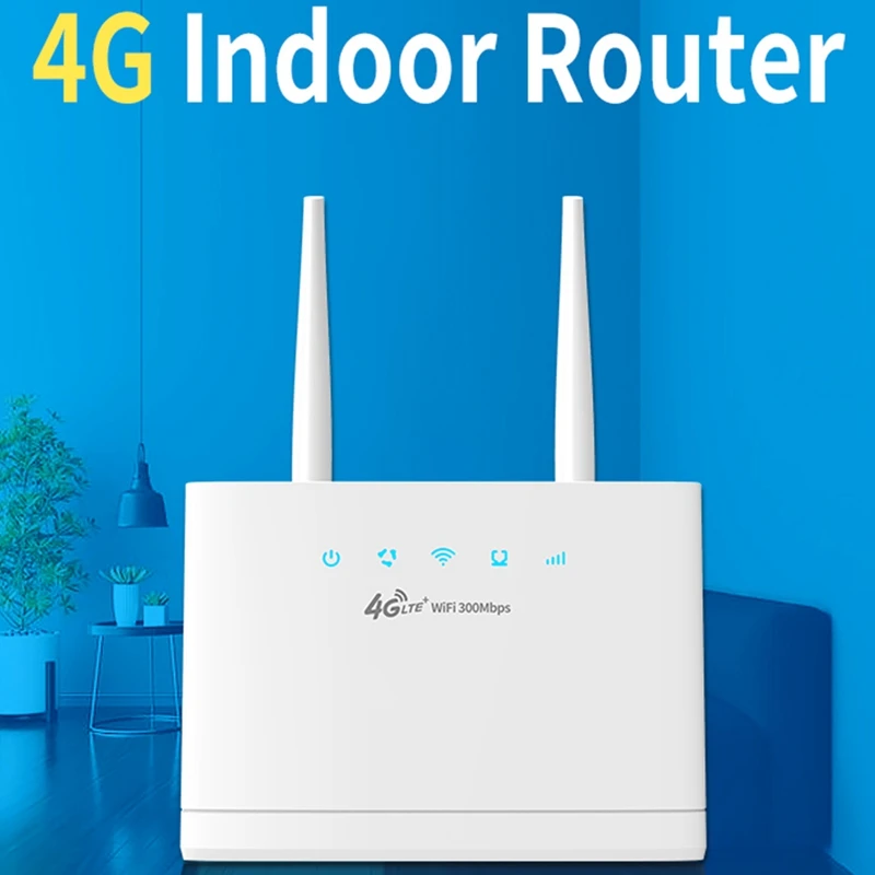 4G LTE Wifi Router SIM Card 300Mbps Wireless Wifi Router Home Hotspot Support 4G To LAN Port 16 Wifi Users
4G LTE Wifi Router SIM Card 300Mbps Wireless Wifi Router Home Hotspot Support 4G To LAN Port 16 Wifi Users