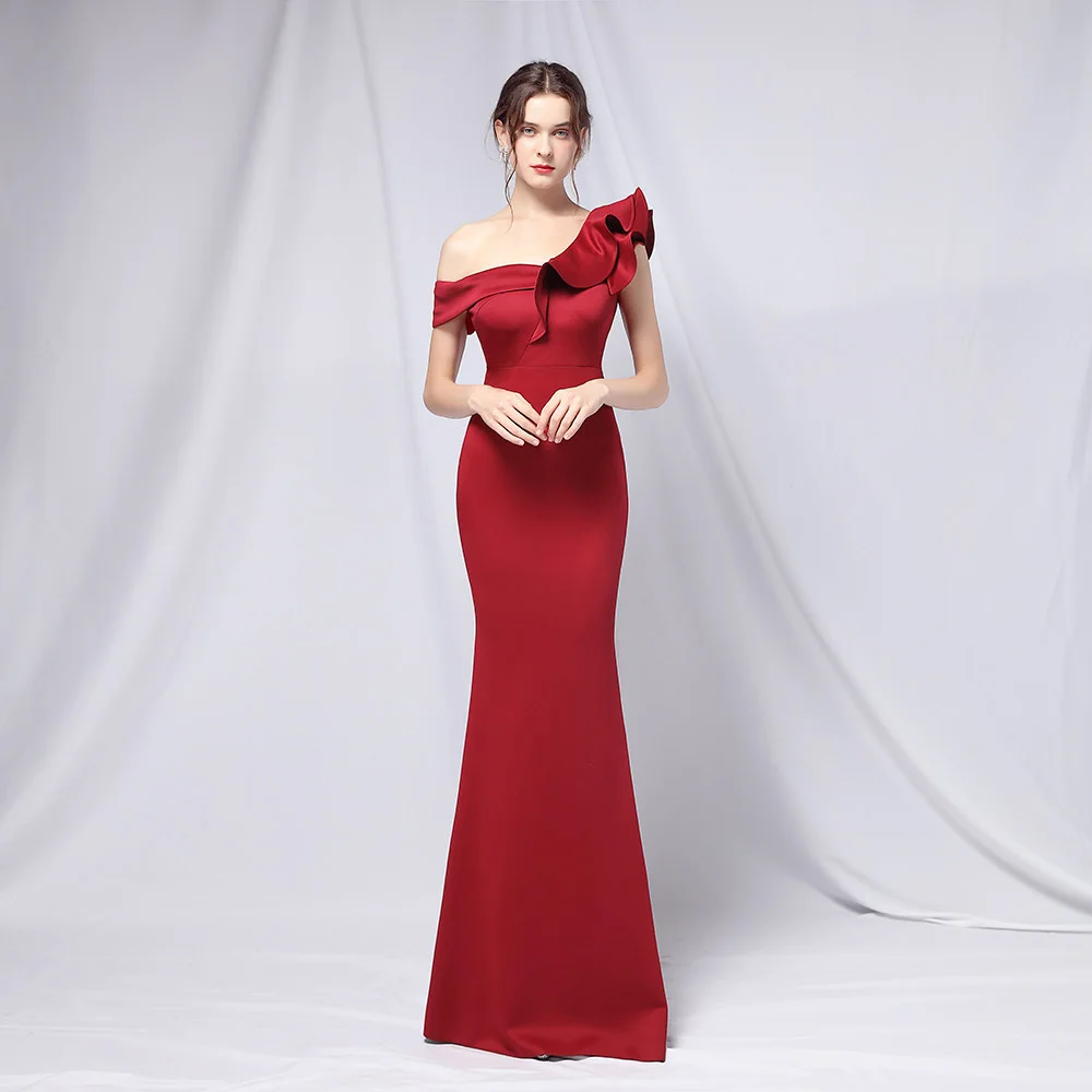 One Shoulder Evening Dresses Long Mermaid 2022 For Elegant Outfits For Women Satin Casual Luxury Party Dresses Sarau Cloak
One Shoulder Evening Dresses Long Mermaid 2022 For Elegant Outfits For Women Satin Casual Luxury Party Dresses Sarau Cloak