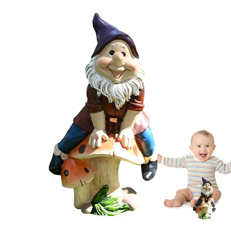 Garden Gnomes Decor Statues Outdoor Decor Polyresin Gnome Sit On Mushroom Resin Gnome Sit On Mushroom Weatherproof For Yard
Garden Gnomes Decor Statues Outdoor Decor Polyresin Gnome Sit On Mushroom Resin Gnome Sit On Mushroom Weatherproof For Yard