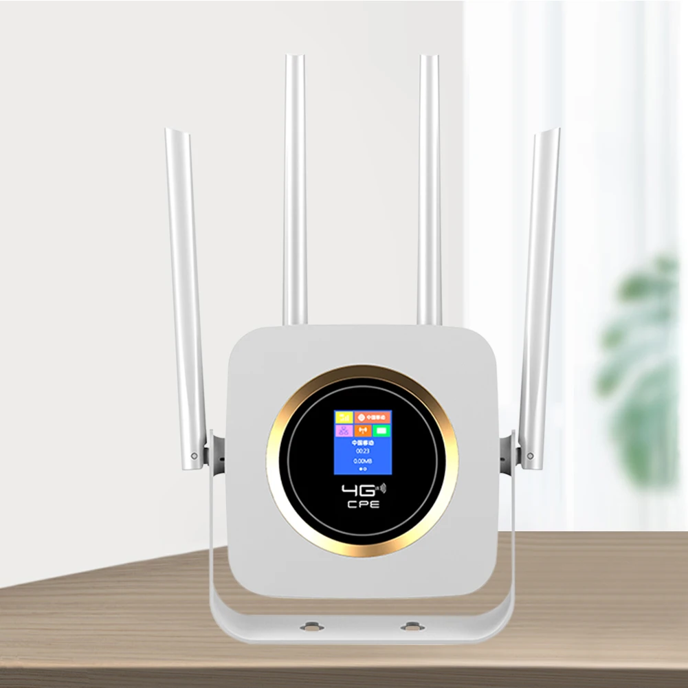 CPE903B 4G WiFi Router Portable 4G LTE Router 150Mbps External Antennas with SIM Card Slot Internet Connection for Home Outdoor
CPE903B 4G WiFi Router Portable 4G LTE Router 150Mbps External Antennas with SIM Card Slot Internet Connection for Home Outdoor