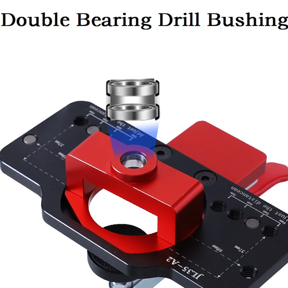 Brand New None Drill Guide Drill Bit Locator Puncher Template 15-25MM 3/4/5/6MM 35mm Black Boring Jig Concealed
Brand New None Drill Guide Drill Bit Locator Puncher Template 15-25MM 3/4/5/6MM 35mm Black Boring Jig Concealed