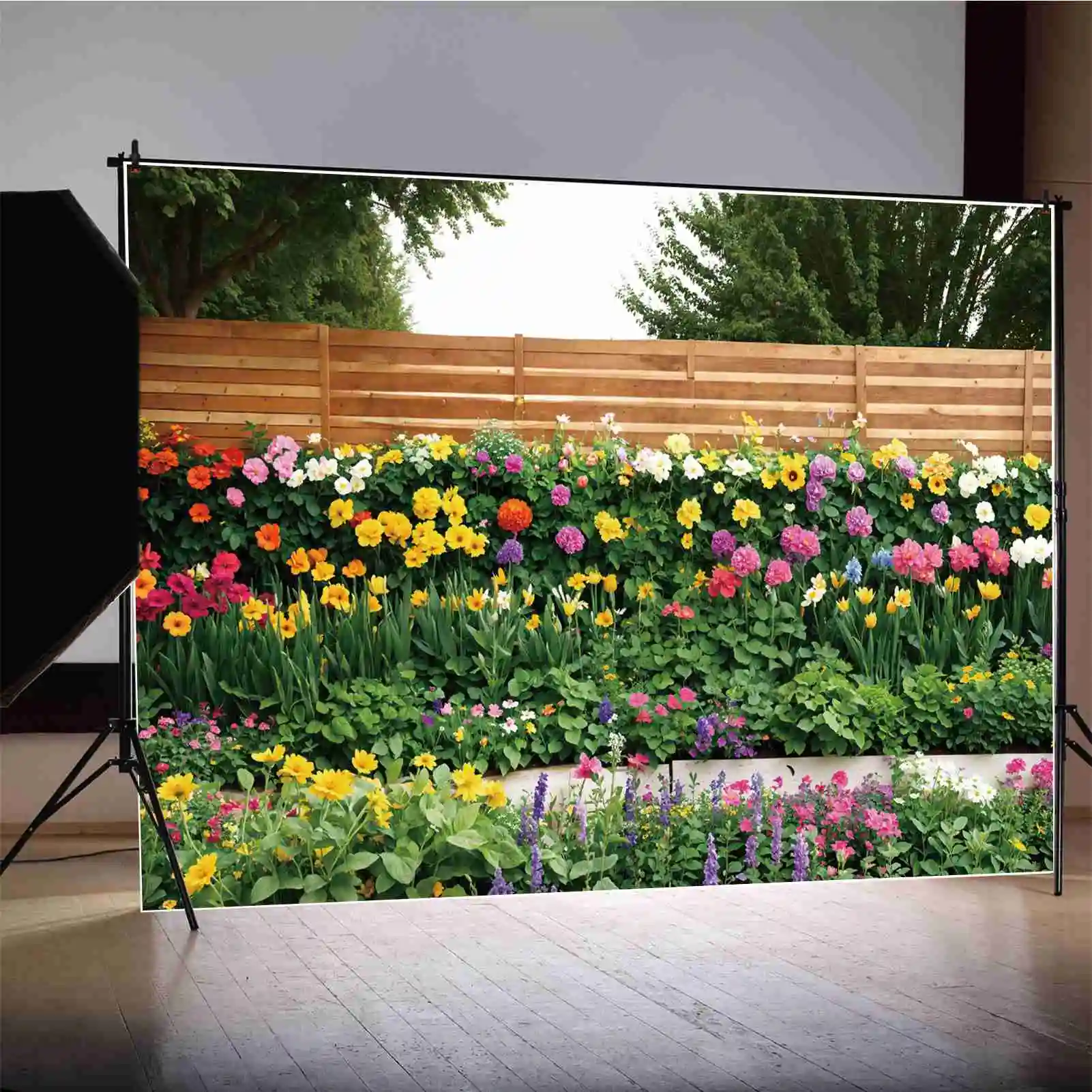 Blossom Flowers Wall Photography Backdrops Spring Garden Wooden Wall Colorful Floral Scene Personalized Baby Photo Backgrounds
Blossom Flowers Wall Photography Backdrops Spring Garden Wooden Wall Colorful Floral Scene Personalized Baby Photo Backgrounds