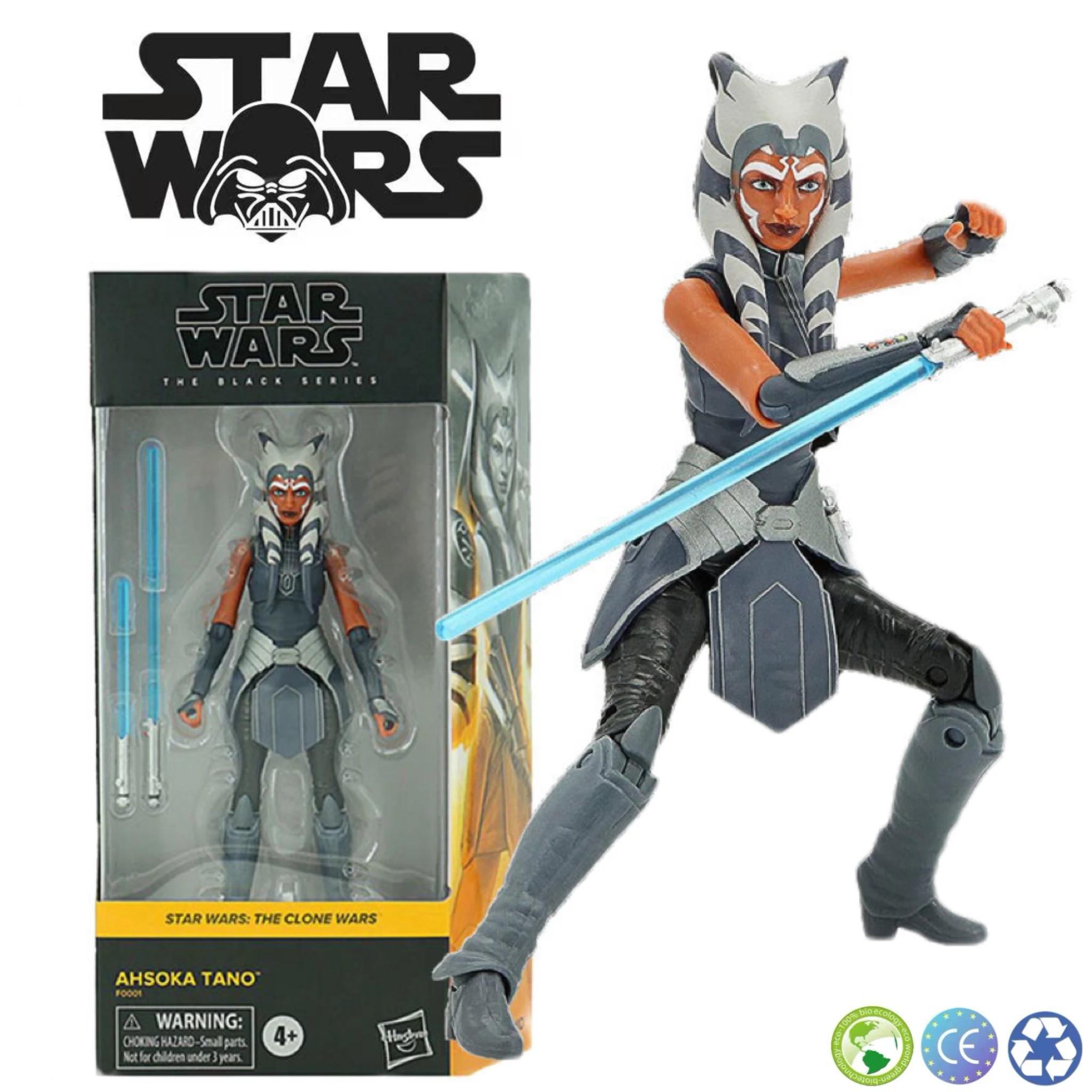Star Wars Ahsoka Tano Action Figures Toys 6 Inch Movable Statues Model With Blue Lightsaber Collectible Ornaments Gifts
Star Wars Ahsoka Tano Action Figures Toys 6 Inch Movable Statues Model With Blue Lightsaber Collectible Ornaments Gifts