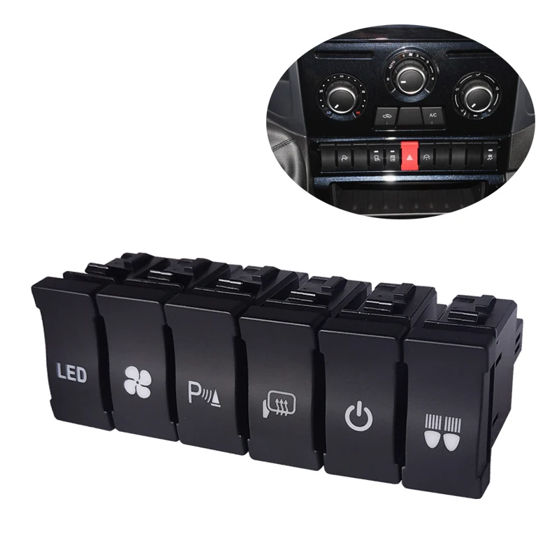 1PC Auto Daytime Running LED Power Light Fog Lamp Lamp BSM SwitchRadar Bar Switch For Iveco Daily Recreational Vehicle(RV)
1PC Auto Daytime Running LED Power Light Fog Lamp Lamp BSM SwitchRadar Bar Switch For Iveco Daily Recreational Vehicle(RV)