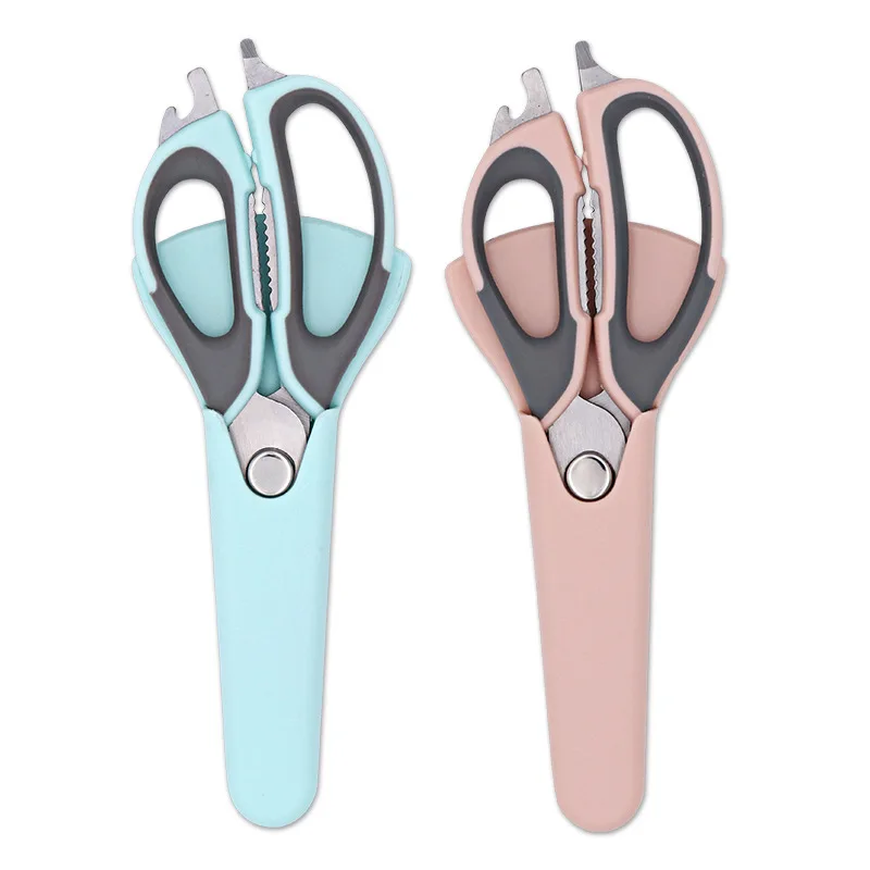 Multifunction Kitchen Scissors Magnetic Knife Seat Removable Stainless Steel Scissors For Fish Chicken Shears Cooking New
Multifunction Kitchen Scissors Magnetic Knife Seat Removable Stainless Steel Scissors For Fish Chicken Shears Cooking New