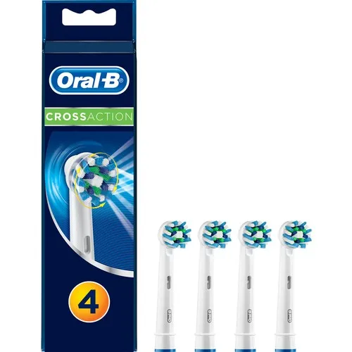 

Зубная щетка Oral B Cross Action 4 'lü, Сменная головка для всей семьи, для поддержания здоровья полости рта