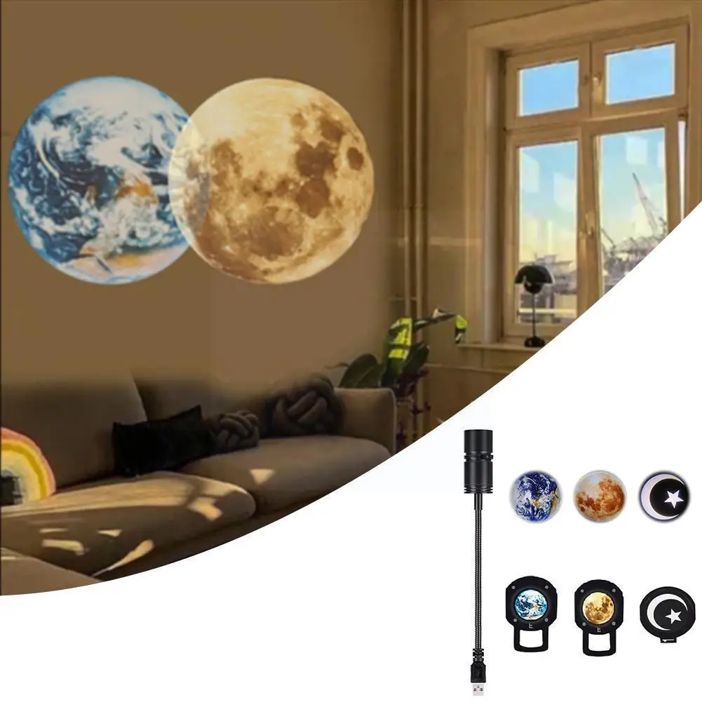 2022 Usb 2 In 1 Moon Earth Projection Led Lamp Projector Night Planet Night Light Lamp Decor Led Lights Usb Moon Room Proje R8z0
2022 Usb 2 In 1 Moon Earth Projection Led Lamp Projector Night Planet Night Light Lamp Decor Led Lights Usb Moon Room Proje R8z0