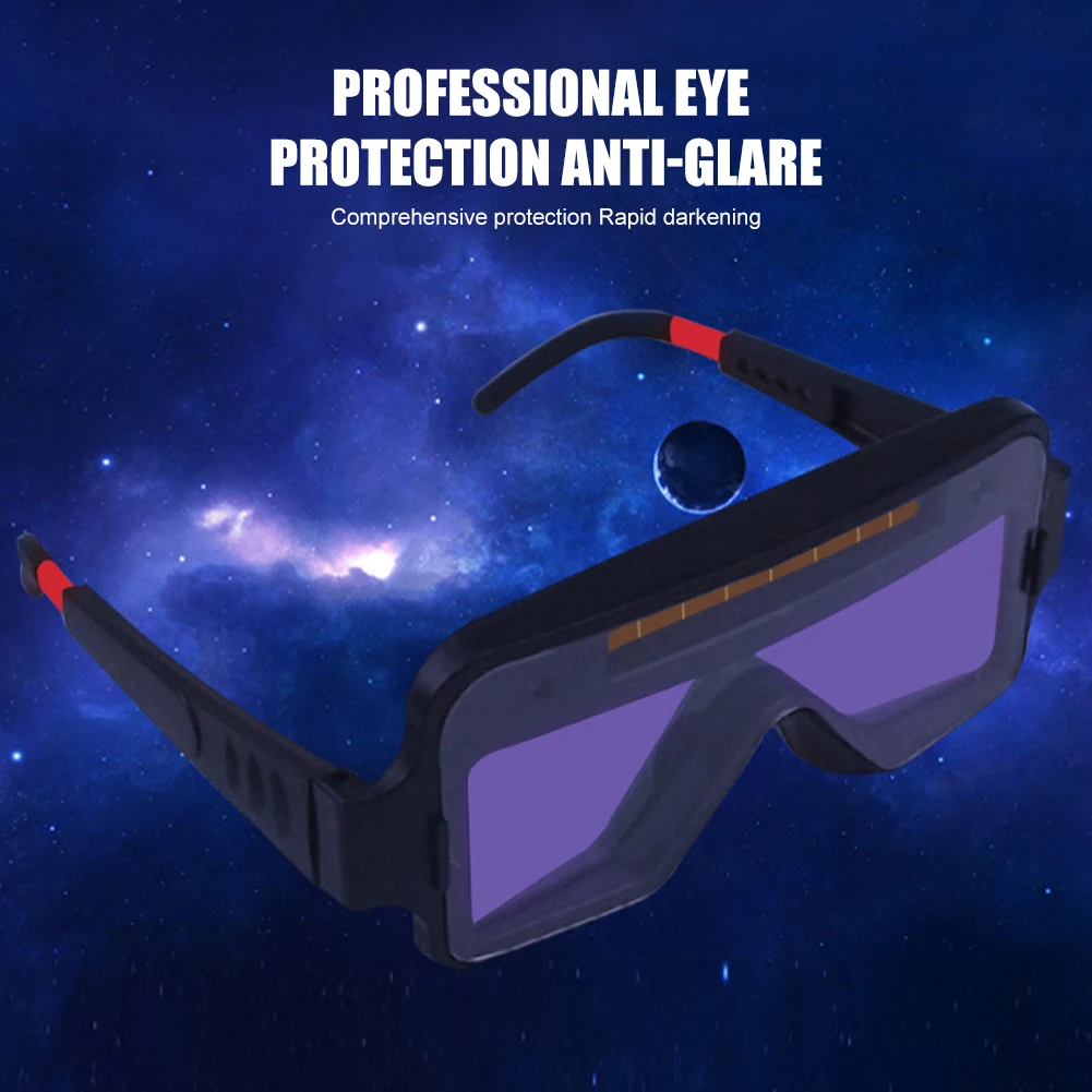 Solar Welding Glasses Rapid Auto-Darkening Welding Goggles Anti-Glare Eye Protection Mask For Argon Arc Welding TIG MIG Plasma
Solar Welding Glasses Rapid Auto-Darkening Welding Goggles Anti-Glare Eye Protection Mask For Argon Arc Welding TIG MIG Plasma