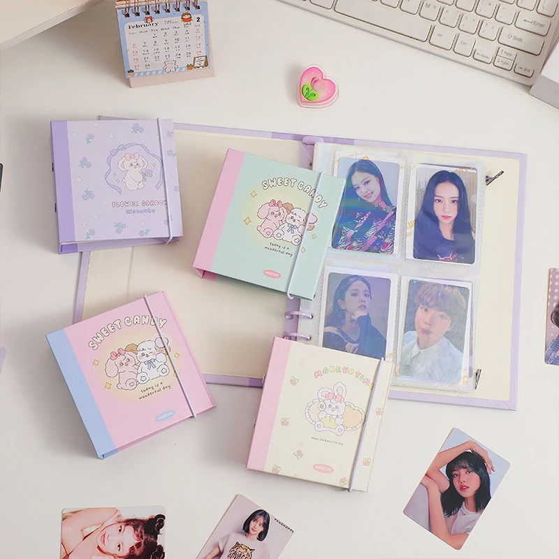 New Sweet 3inch Photocard Holder Hollow Love Heart Love Kpop Album Collect Book 10pockets Idol Cards Sleeves Cute Stationary
New Sweet 3inch Photocard Holder Hollow Love Heart Love Kpop Album Collect Book 10pockets Idol Cards Sleeves Cute Stationary