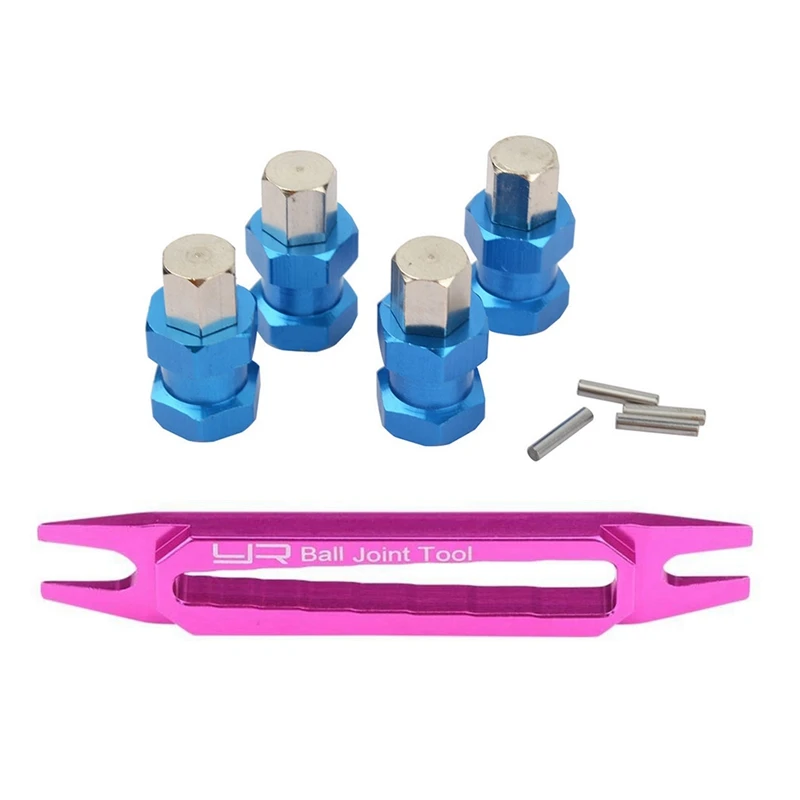 4Pcs 12Mm Hex Wheel Hub Drive Adaptor Combiner Coupler For 1/10 Axial SCX10 D90 & 1X Ball Joint Tools Ball End Remover
4Pcs 12Mm Hex Wheel Hub Drive Adaptor Combiner Coupler For 1/10 Axial SCX10 D90 & 1X Ball Joint Tools Ball End Remover