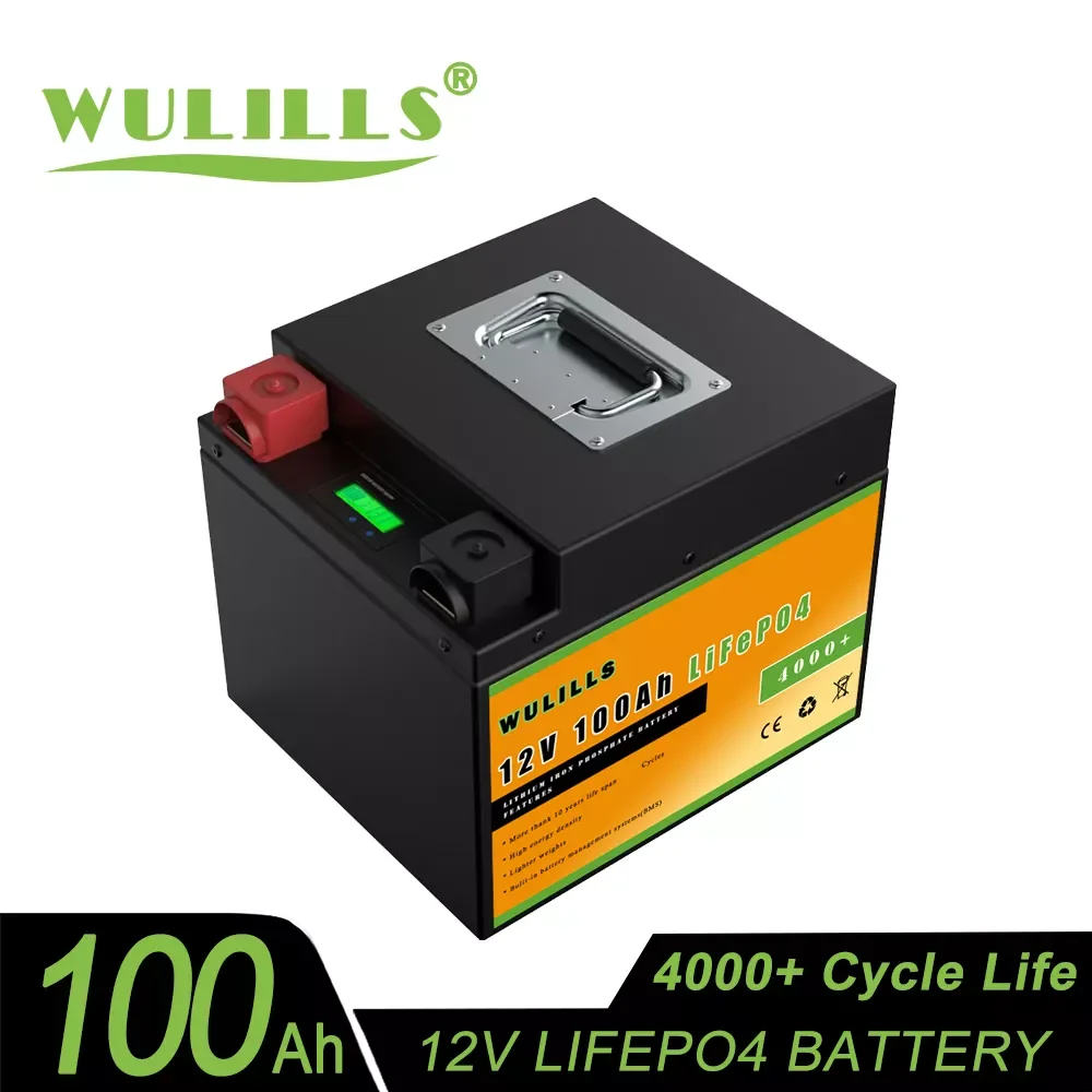 2023New New 12V 100Ah LiFePO4 Battery Lithium Battery Pack Built-in BMS for RV Marine Solar Inverter Tax Free Lifepo4 Batteries
2023New New 12V 100Ah LiFePO4 Battery Lithium Battery Pack Built-in BMS for RV Marine Solar Inverter Tax Free Lifepo4 Batteries