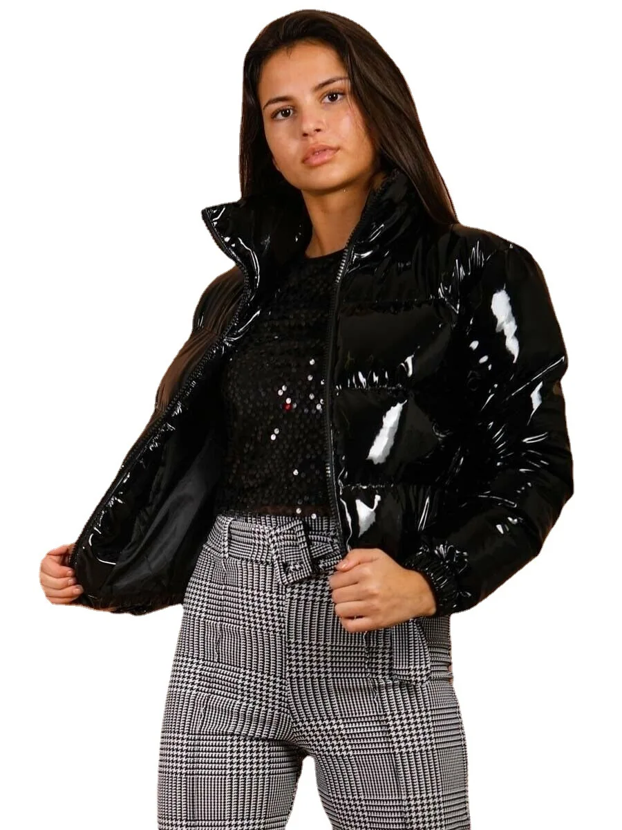 STLLTS Winter Glossy Padded Clothes Pure Color Women Short Coat Candy Colors Puff Sleeve Warm Casual Padded Jacket Outwear
STLLTS Winter Glossy Padded Clothes Pure Color Women Short Coat Candy Colors Puff Sleeve Warm Casual Padded Jacket Outwear