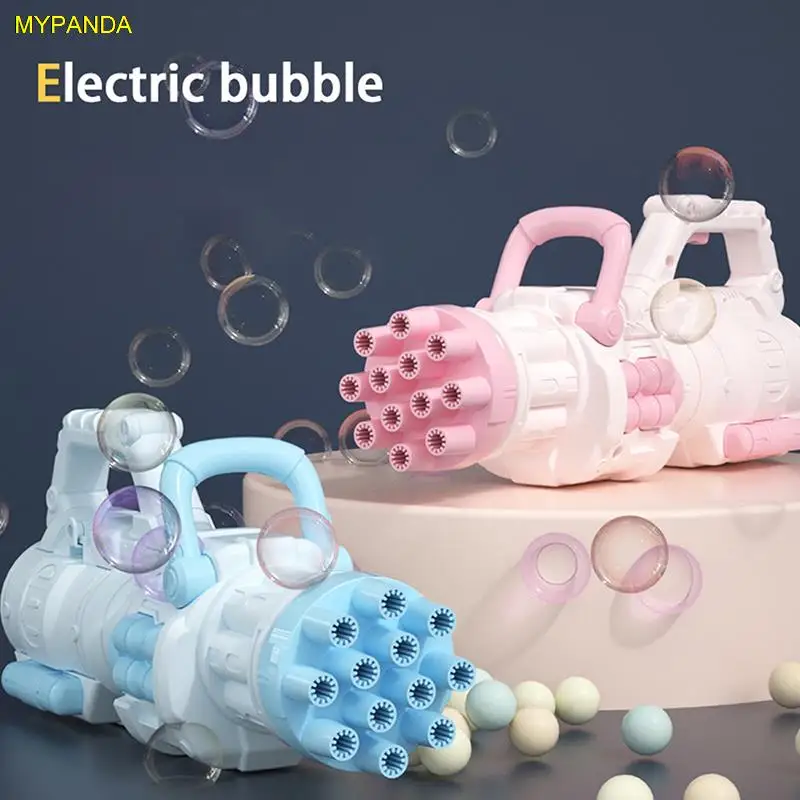 Summer Bubble Machine Automatic Bubble Guns For Kids Electric Bubble Shooter Gatling Summer Soap Water Bubble Maker
Summer Bubble Machine Automatic Bubble Guns For Kids Electric Bubble Shooter Gatling Summer Soap Water Bubble Maker