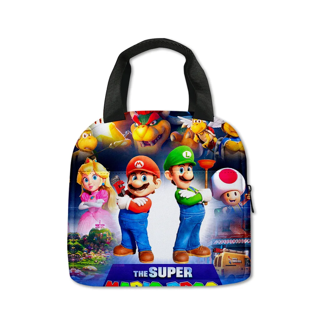 3D New Movie Super Mario Bros. Lunch Bag Mario Elementary School Students Portable Ice Bag Children
3D New Movie Super Mario Bros. Lunch Bag Mario Elementary School Students Portable Ice Bag Children