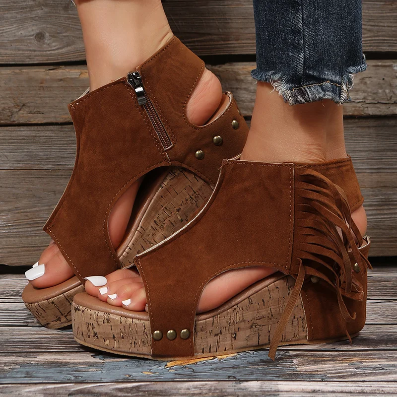 New Wedge Women's Sandals Summer Plus Size Female Shoes Fashion Open Toe Platform Women's Sandals Outdoor Ladies Casual Sandals
New Wedge Women's Sandals Summer Plus Size Female Shoes Fashion Open Toe Platform Women's Sandals Outdoor Ladies Casual Sandals