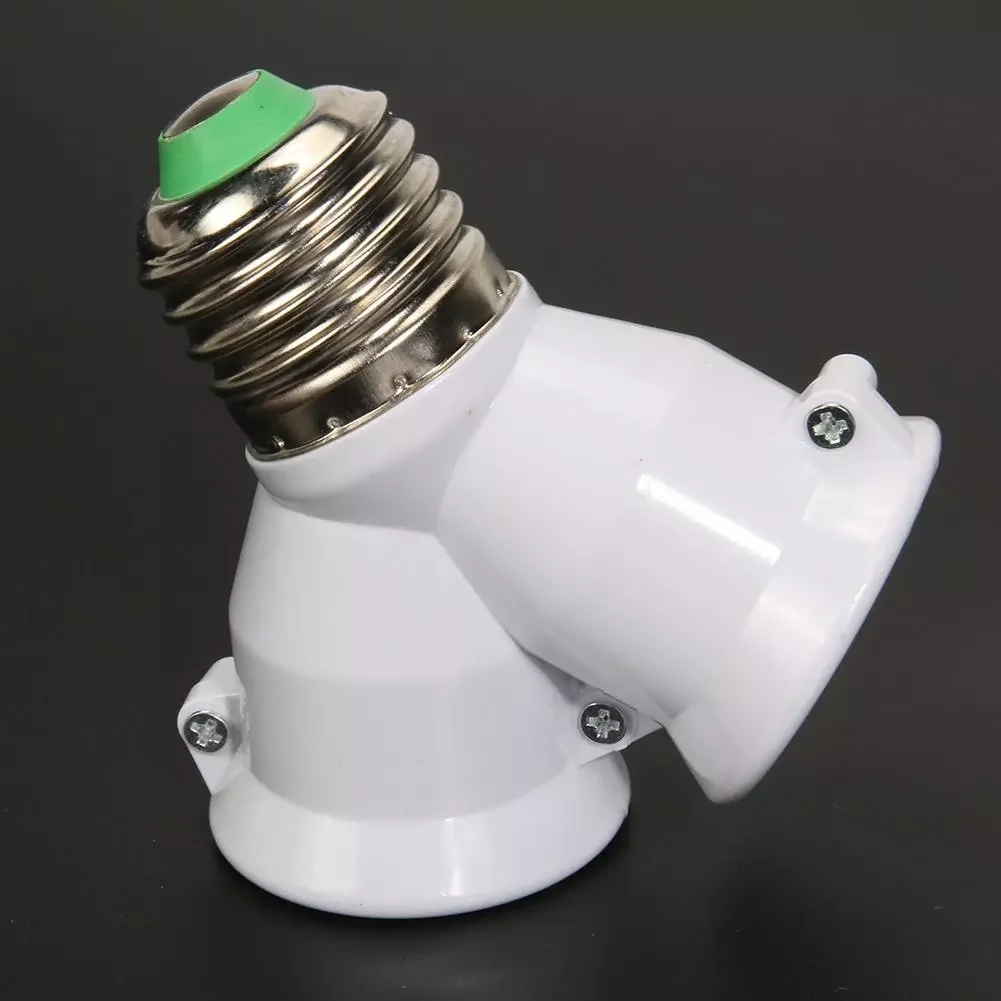 In 1 Double E27 Socket Base Bulb Extender Splitter Contact Adapter Converter Plug Halogen Light Lamp Bulb Holder Copper
In 1 Double E27 Socket Base Bulb Extender Splitter Contact Adapter Converter Plug Halogen Light Lamp Bulb Holder Copper