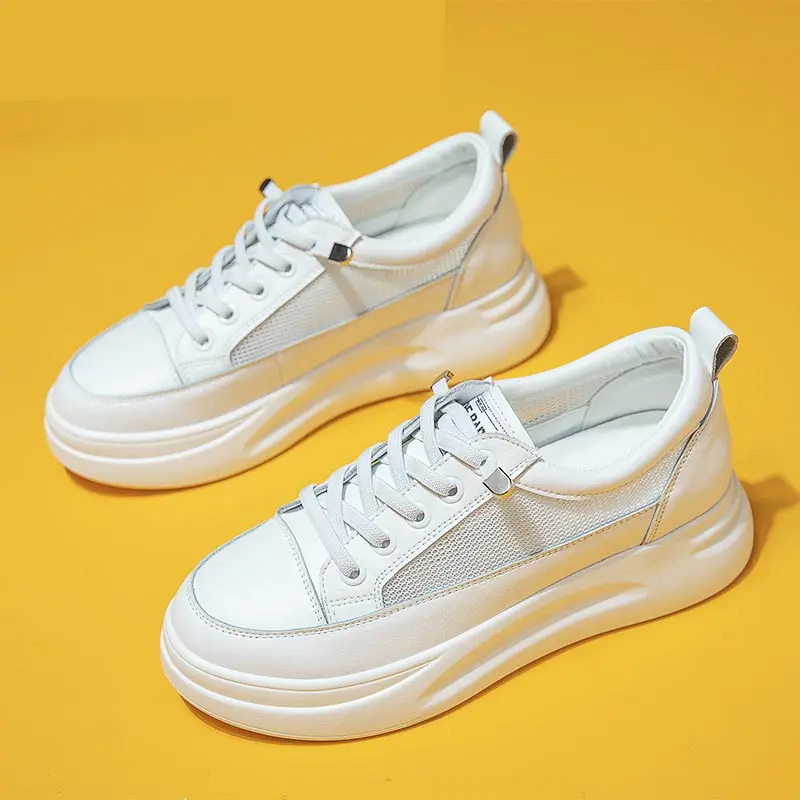 High Sole Massive Sports Female Sneakers Platform Women Running Shoes White Woman Sport Sneakers Vulcanized Vulcanizing GMB-3157 
High Sole Massive Sports Female Sneakers Platform Women Running Shoes White Woman Sport Sneakers Vulcanized Vulcanizing GMB-3157