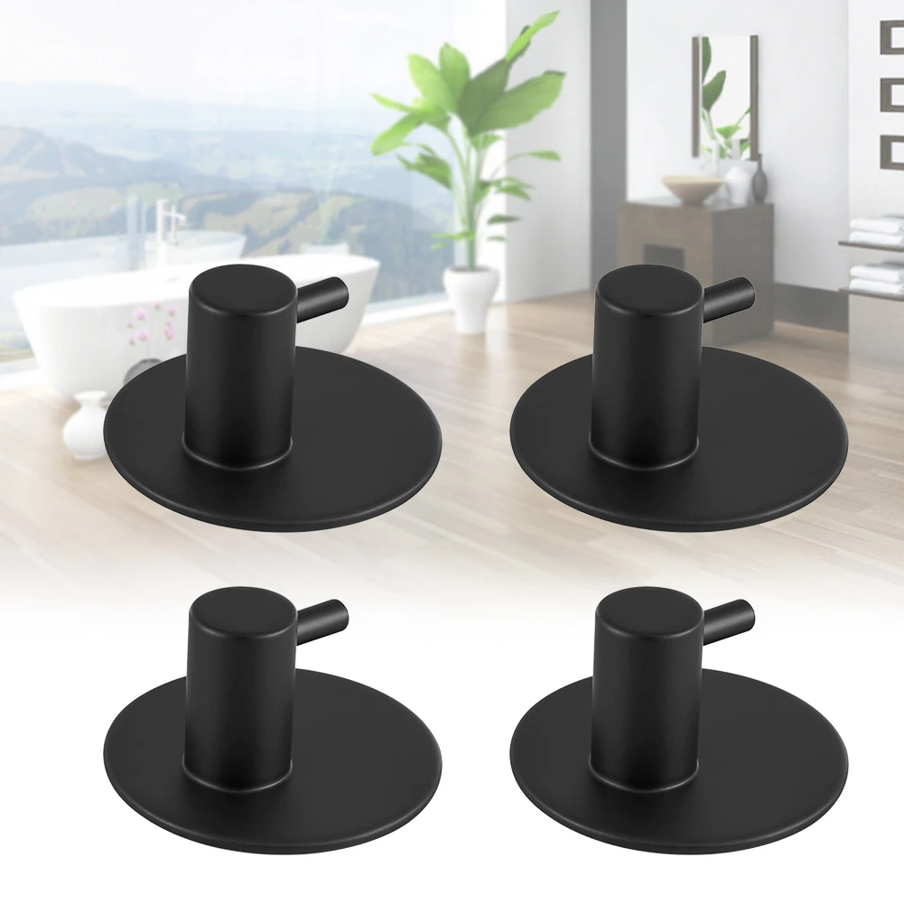 4pcs Stainless Steel Round Rail No Drilling Kitchen Bathroom Rustproof Adhesive Hook Single Home Organizer Toilet Waterproof
4pcs Stainless Steel Round Rail No Drilling Kitchen Bathroom Rustproof Adhesive Hook Single Home Organizer Toilet Waterproof