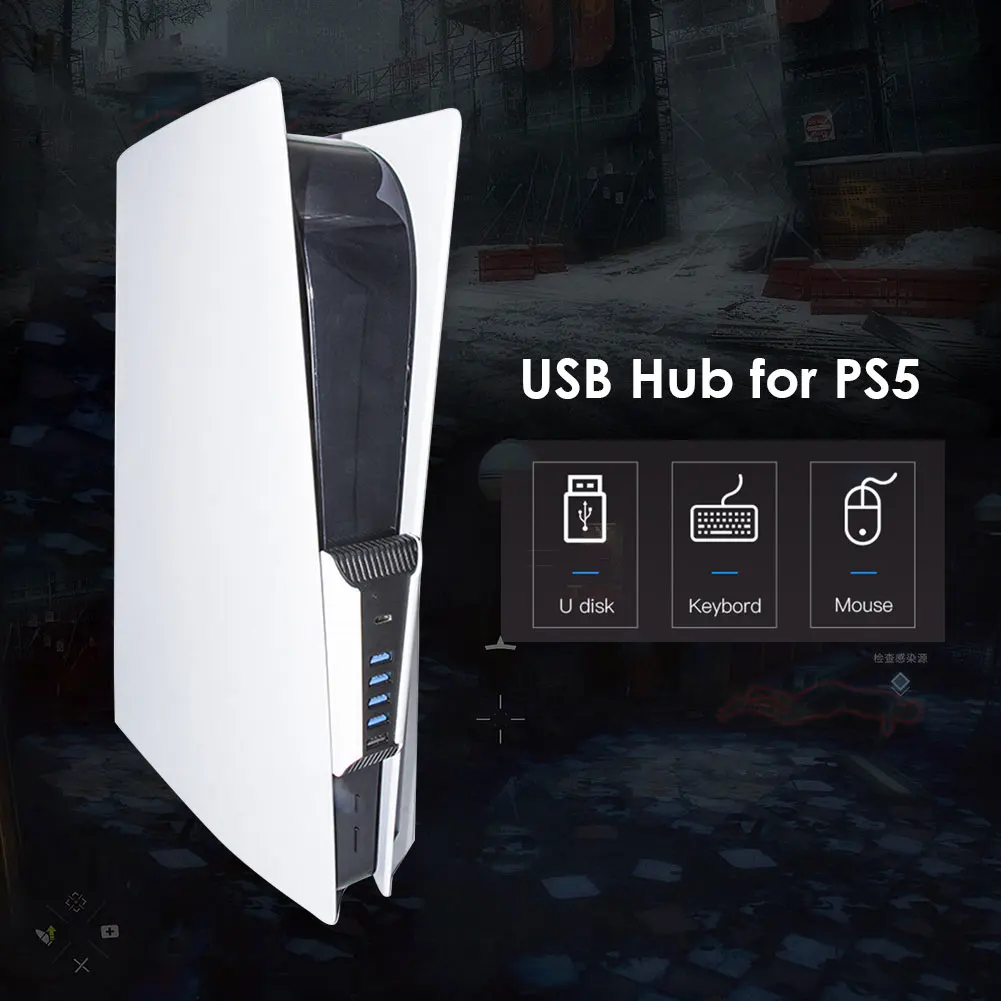 Разветвитель usb-хаб USB2.0, удлинитель, высокоскоростной адаптер от 1 до 5 портов для PS5/PlayStation 5, аксессуары для подключения Plug and Play
Разветвитель usb-хаб USB2.0, удлинитель, высокоскоростной адаптер от 1 до 5 портов для PS5/PlayStation 5, аксессуары для подключения Plug and Play