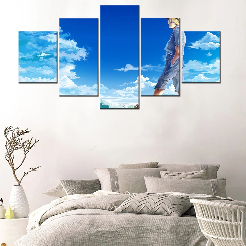 Wall Picture 5 Piece Canvas Anime Gintama Warrior Home Interior Decorative Paintings Posters Modern Art Living Room Pictures
Wall Picture 5 Piece Canvas Anime Gintama Warrior Home Interior Decorative Paintings Posters Modern Art Living Room Pictures