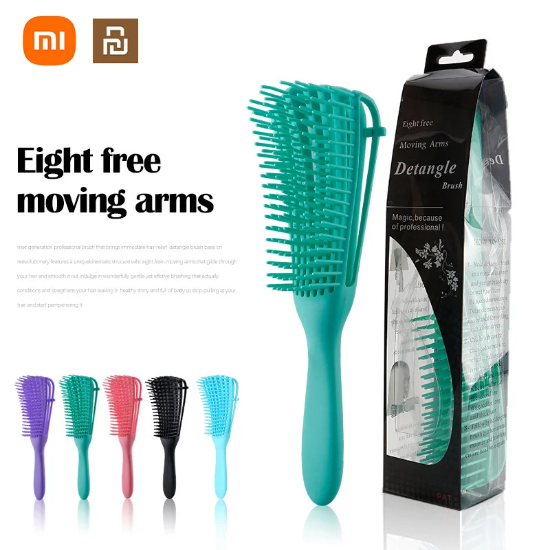Женская расческа для волос Xiaomi Youpin, гребень-Осьминог для мытья волос, большая изогнутая расческа, прямой объем, для моделирования, восемь ко...
Женская расческа для волос Xiaomi Youpin, гребень-Осьминог для мытья волос, большая изогнутая расческа, прямой объем, для моделирования, восемь ко...