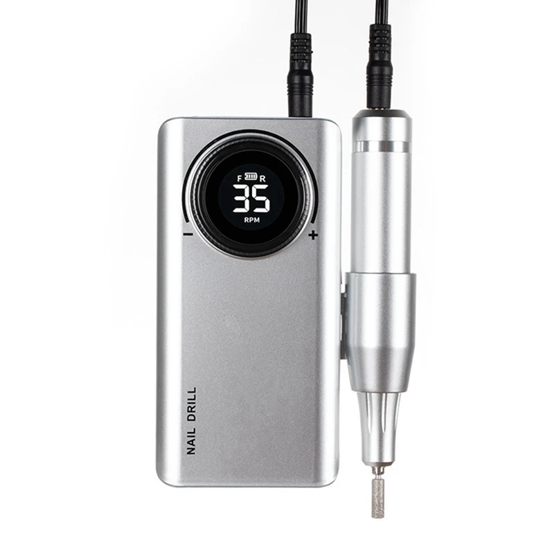 Professional Electric Nail Machine Portable 35000RPM Nail Drill Nail Manicure Pedicure Polishing Shape Tool
Professional Electric Nail Machine Portable 35000RPM Nail Drill Nail Manicure Pedicure Polishing Shape Tool