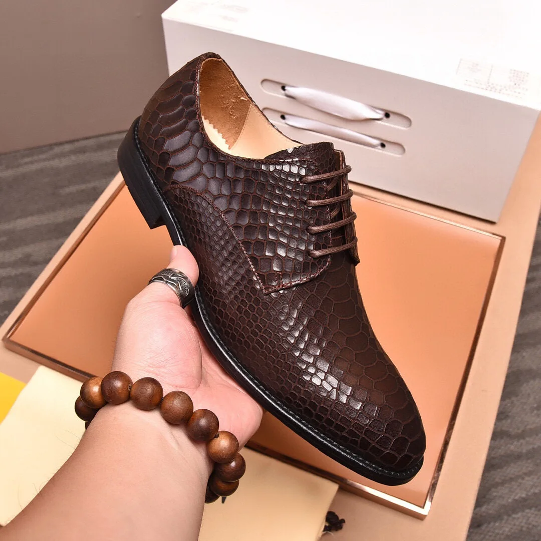 Новое поступление, классические брендовые дизайнерские мужские официальные деловые туфли из натуральной кожи под змеиную кожу, дышащие ту... 
Новое поступление, классические брендовые дизайнерские мужские официальные деловые туфли из натуральной кожи под змеиную кожу, дышащие ту...