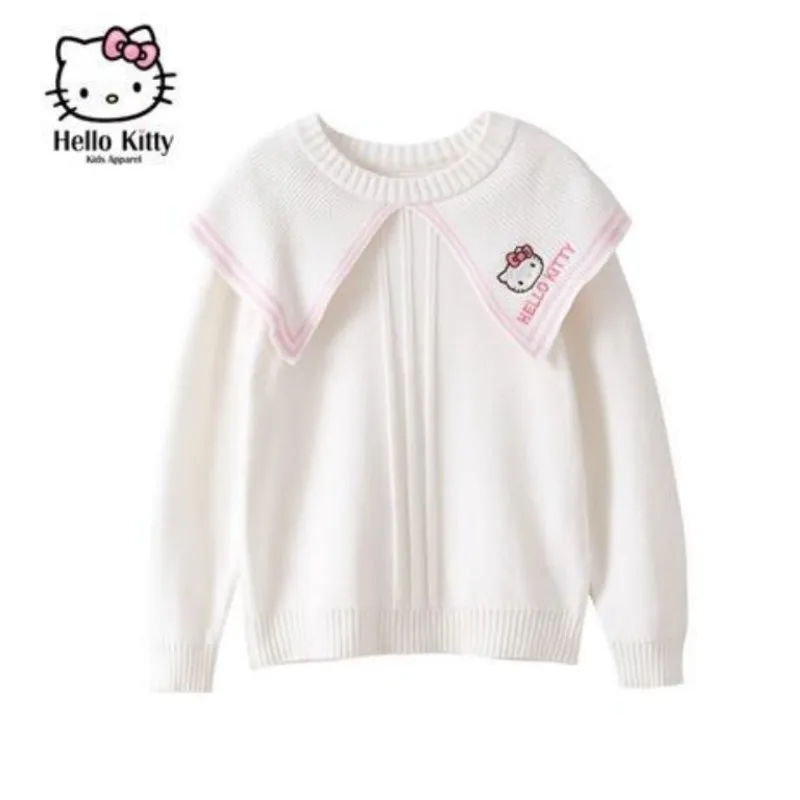 Sanrio kawaii anime cartoon children's clothing winter new medium and large girls sweet casual shawl pullover embroidery sweater
Sanrio kawaii anime cartoon children's clothing winter new medium and large girls sweet casual shawl pullover embroidery sweater