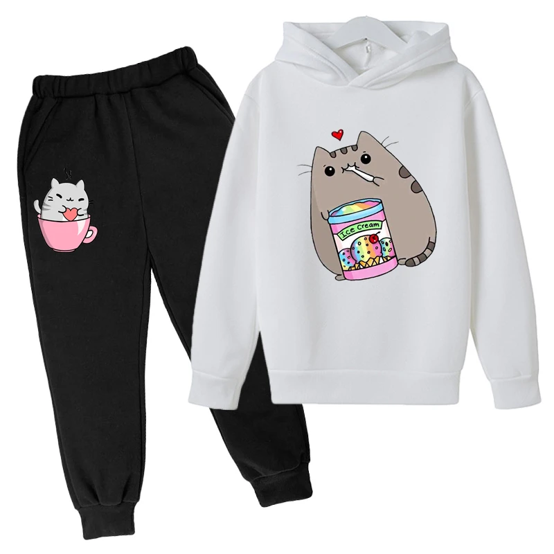 Cute Nutella Cat Cartoon Print Hoodie Kids Clothes Funny Sweatshirt For Girls/boys Harajuku Kawaii Winter Children Clothing Sets
Cute Nutella Cat Cartoon Print Hoodie Kids Clothes Funny Sweatshirt For Girls/boys Harajuku Kawaii Winter Children Clothing Sets