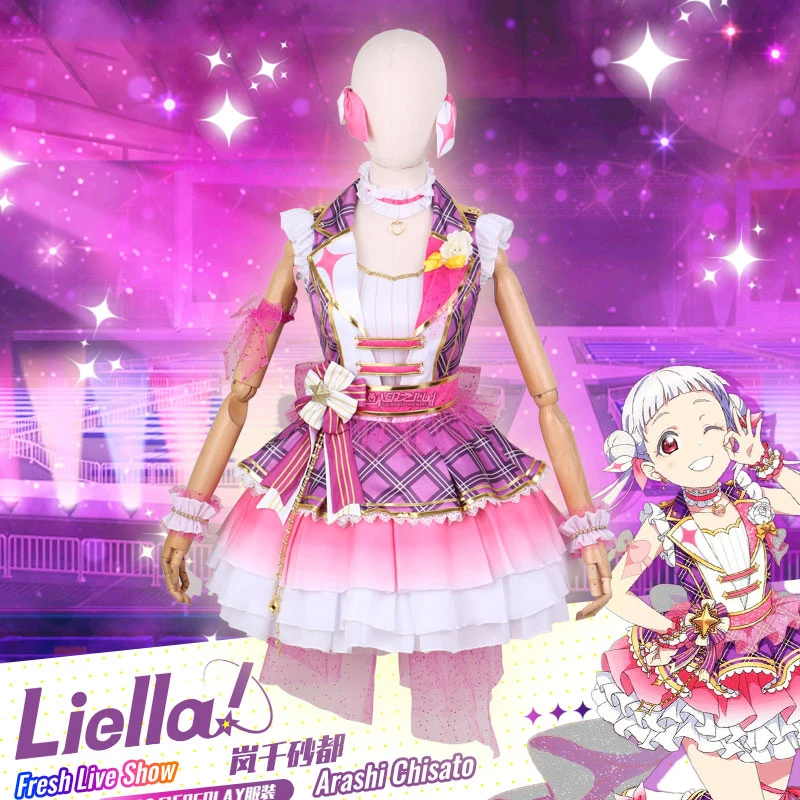 COWOWO Anime! Lovelive Liella Fresh Live Tang KeKe Shibuya Kanon Idol SJ Dress Uniform Cosplay Costume Halloween Outfit Women
COWOWO Anime! Lovelive Liella Fresh Live Tang KeKe Shibuya Kanon Idol SJ Dress Uniform Cosplay Costume Halloween Outfit Women