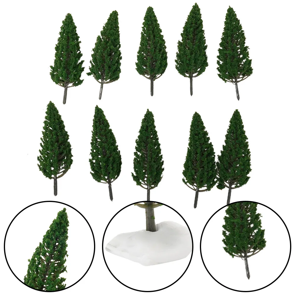 Green Complete Trees Layout 10pcs Accessories Decor For Scale Gift Model Pine Plastic Railway Trees Useful Durable
Green Complete Trees Layout 10pcs Accessories Decor For Scale Gift Model Pine Plastic Railway Trees Useful Durable