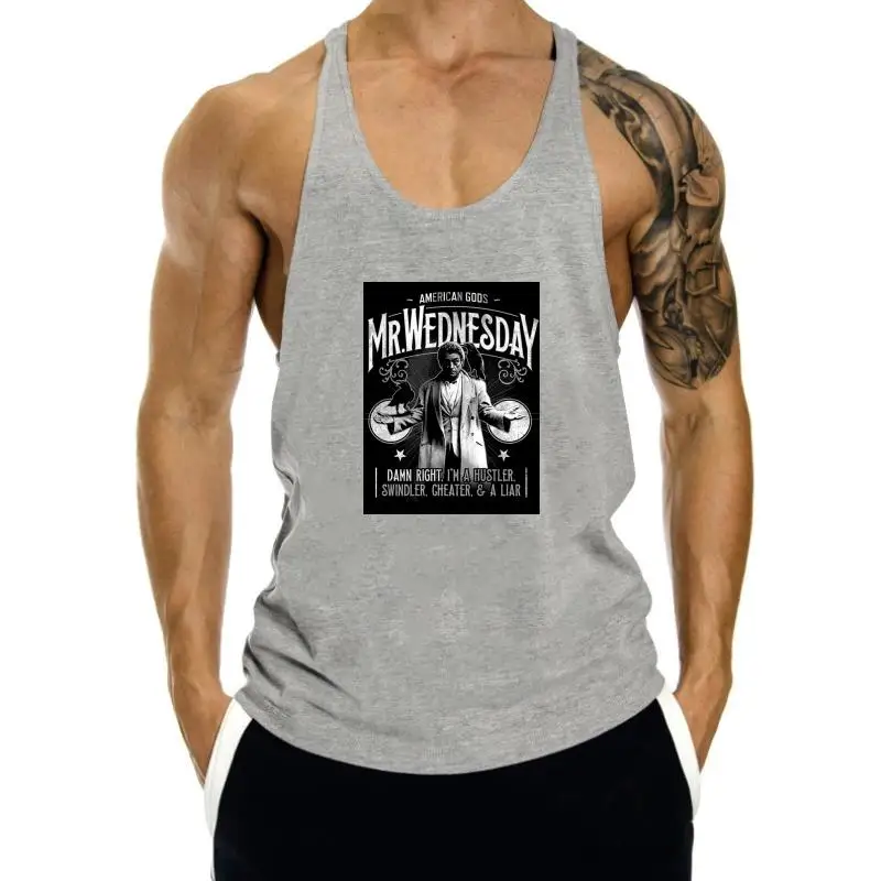 American Gods - Mr Wednesday ( Ian Mcshane ) tank top men - New Official Pure Cotton Men
American Gods - Mr Wednesday ( Ian Mcshane ) tank top men - New Official Pure Cotton Men