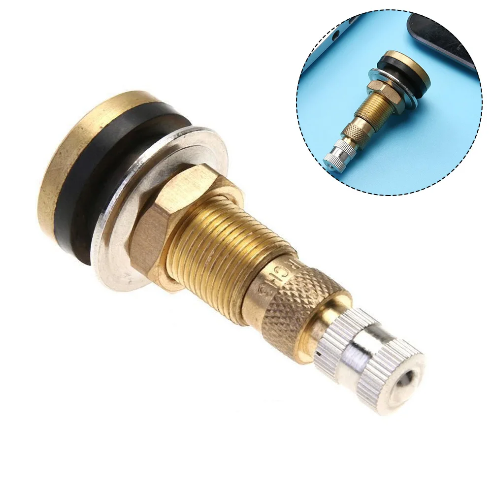 Universal TR618A Black Rubber Brass Tire Valve Stems For Agricultural Tractor Car Accessory 55 X 25 X 25mm
Universal TR618A Black Rubber Brass Tire Valve Stems For Agricultural Tractor Car Accessory 55 X 25 X 25mm