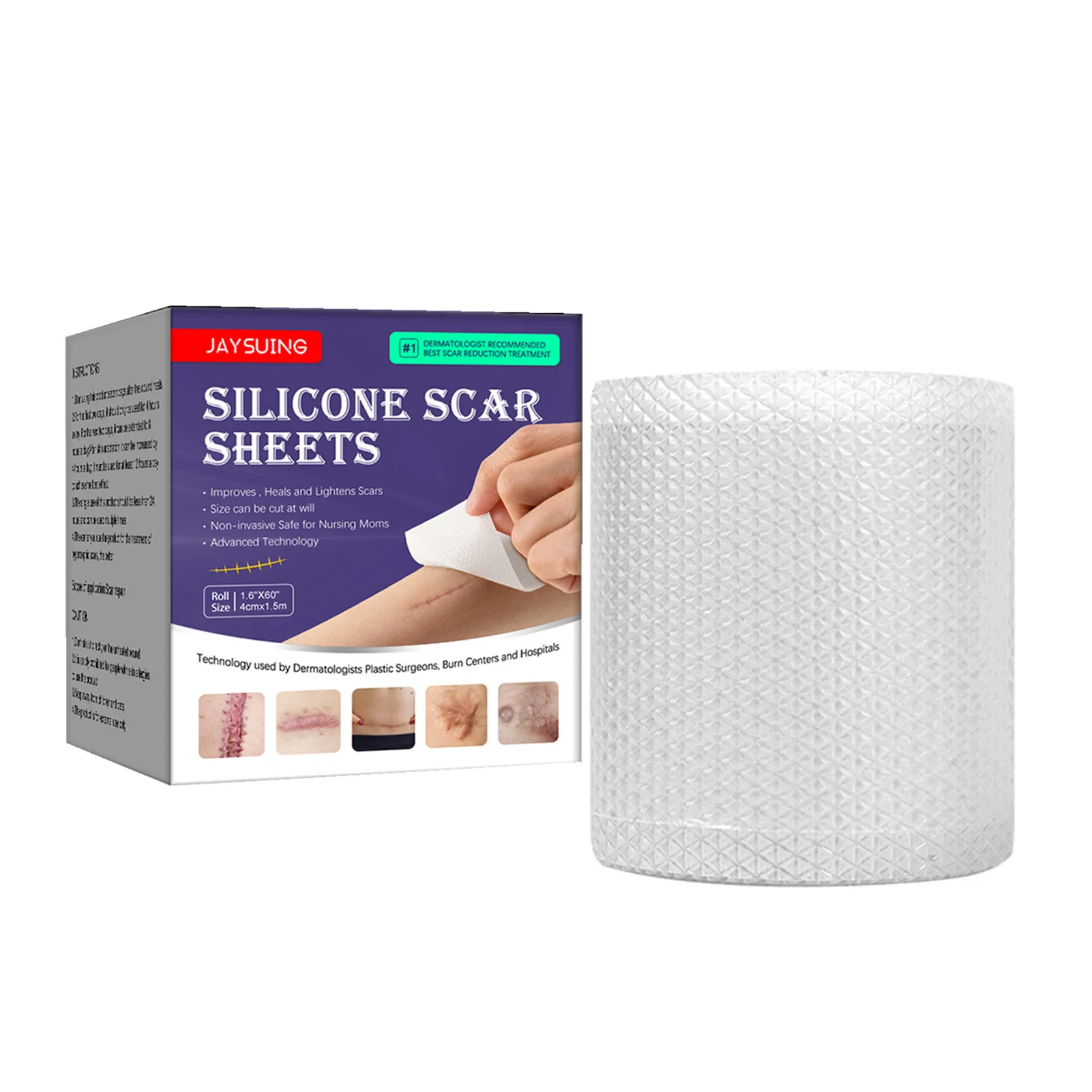 Self-Adhesive Silicone Scar Patch Reusable And Washable Scar Repair Invisible Patch Fast And Effective Scar Invisible Tape
Self-Adhesive Silicone Scar Patch Reusable And Washable Scar Repair Invisible Patch Fast And Effective Scar Invisible Tape