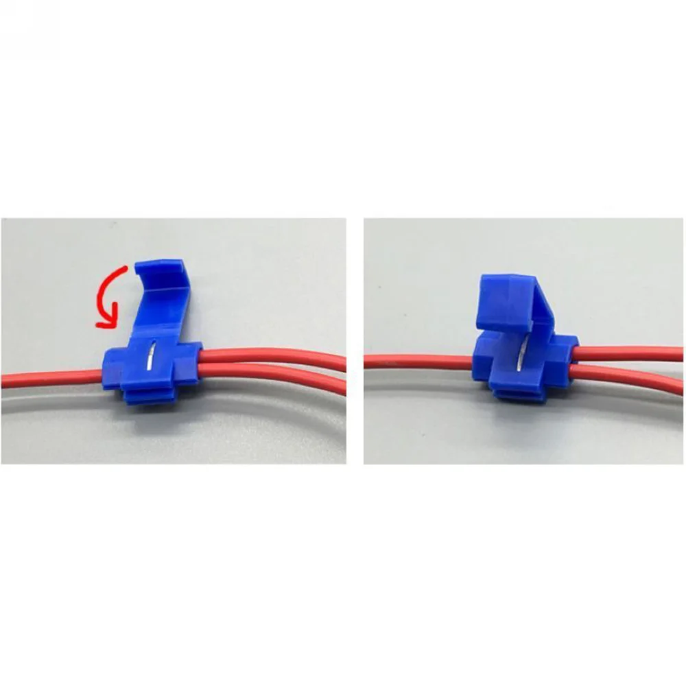50pcs Quick Splice Terminals Splice Terminals For AWG 14 -16 Wire Connectors Durable Tool Part Connectors 50Pcs
50pcs Quick Splice Terminals Splice Terminals For AWG 14 -16 Wire Connectors Durable Tool Part Connectors 50Pcs