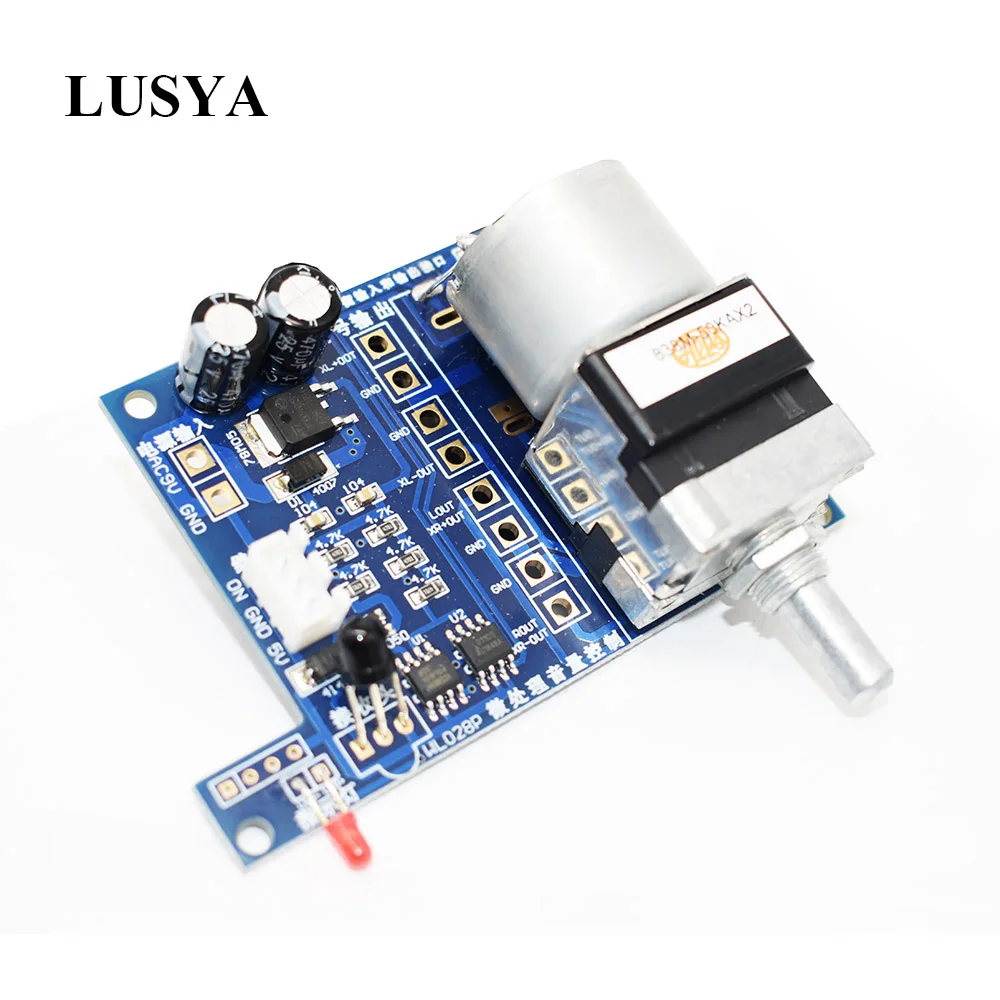 

Lusya audio Assembeld Remote control Volume adjust board For Audio amplifier preamp automatically adjust the sound A8-010