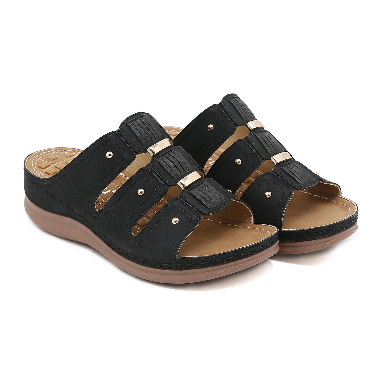 New Summer Holiday Shoes Women Beach Sandals Fashion Ladies Beach Summer Shoes Flat Thick Sole Black Pink Plus Size 42 YX4492
New Summer Holiday Shoes Women Beach Sandals Fashion Ladies Beach Summer Shoes Flat Thick Sole Black Pink Plus Size 42 YX4492