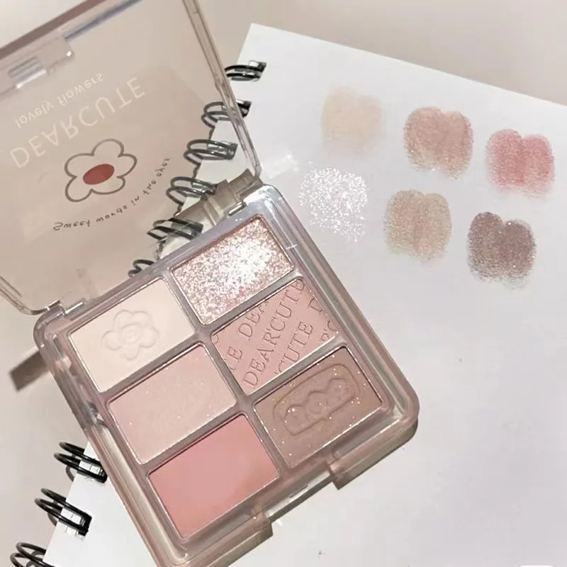 6 Colors Matte Eye Shadow Palette Waterproof Longlasting Eyes Glitter Eyeshadow Makeup Colors Palette Cosmetics Maquillajes Pink
6 Colors Matte Eye Shadow Palette Waterproof Longlasting Eyes Glitter Eyeshadow Makeup Colors Palette Cosmetics Maquillajes Pink