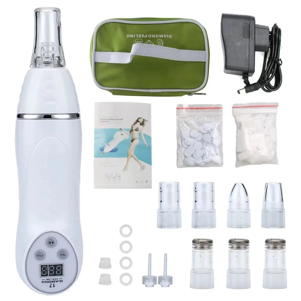 Digital MicrodermabrasionDiamond Dermabrasion Pen Vacuum Massage Anti Aging Microdermabrasion Removal Scar Acne Pore Device
Digital MicrodermabrasionDiamond Dermabrasion Pen Vacuum Massage Anti Aging Microdermabrasion Removal Scar Acne Pore Device