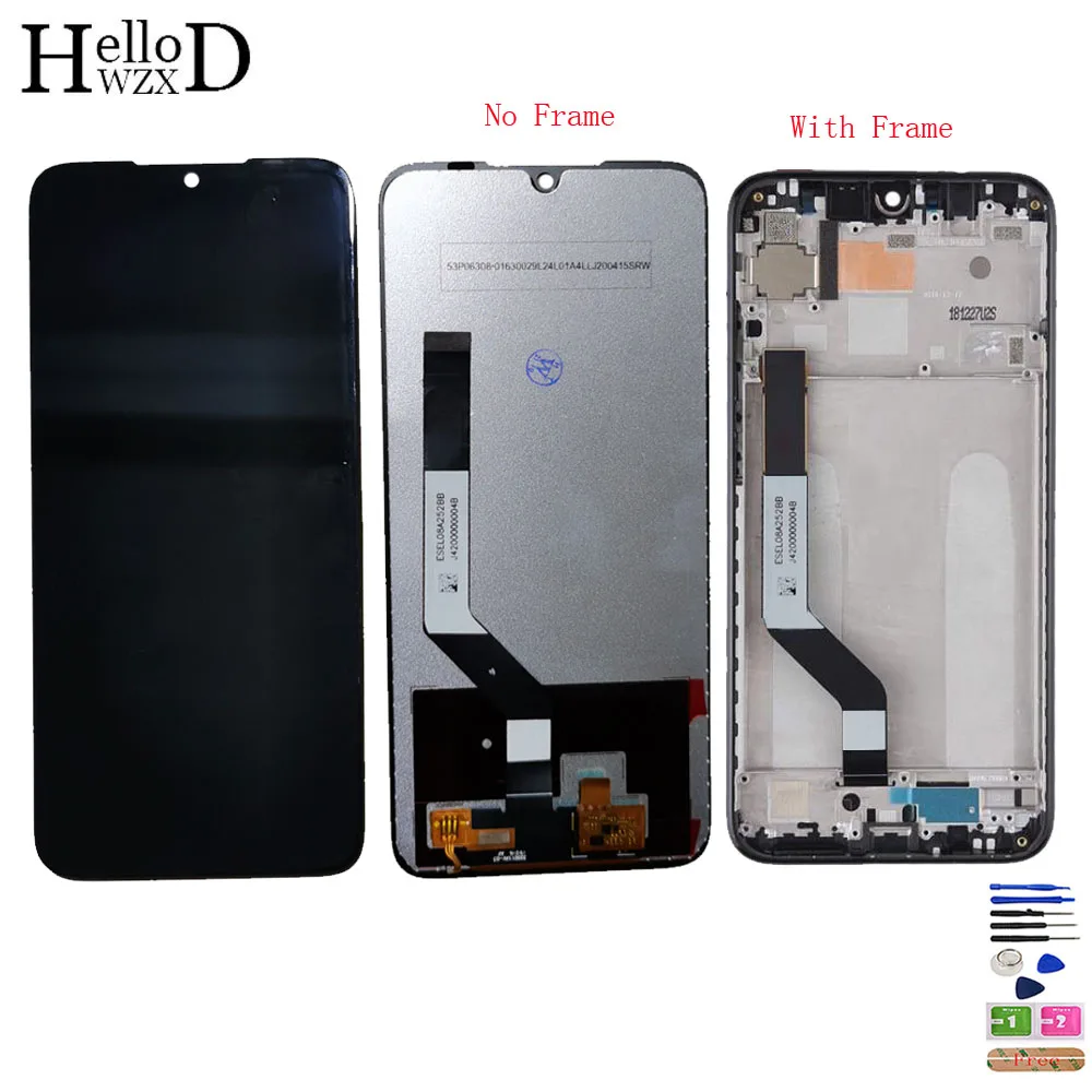 Mobile LCD Display For Xiaomi Redmi Note 7 Pro LCD Screen Display Digitizer Panel Sensor And Touch Screen Frame Tools 3M Glue
Mobile LCD Display For Xiaomi Redmi Note 7 Pro LCD Screen Display Digitizer Panel Sensor And Touch Screen Frame Tools 3M Glue