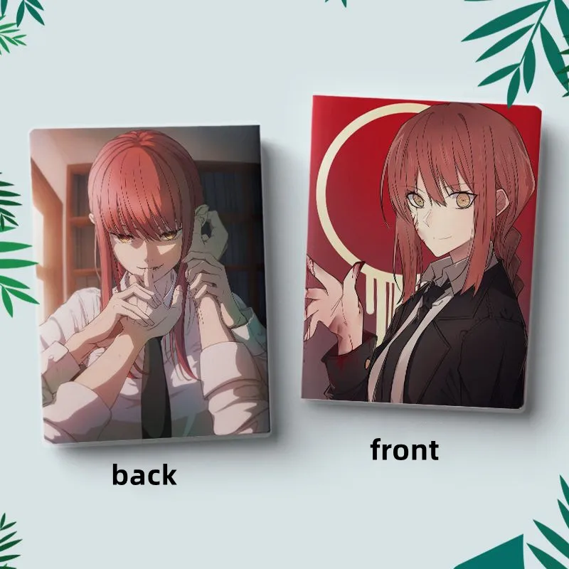 Makima Notebook Anime Chainsaw Man Notebooks Cartoon Peripherals Stationery Print Creative Student Stationary Sketchbook Gift
Makima Notebook Anime Chainsaw Man Notebooks Cartoon Peripherals Stationery Print Creative Student Stationary Sketchbook Gift