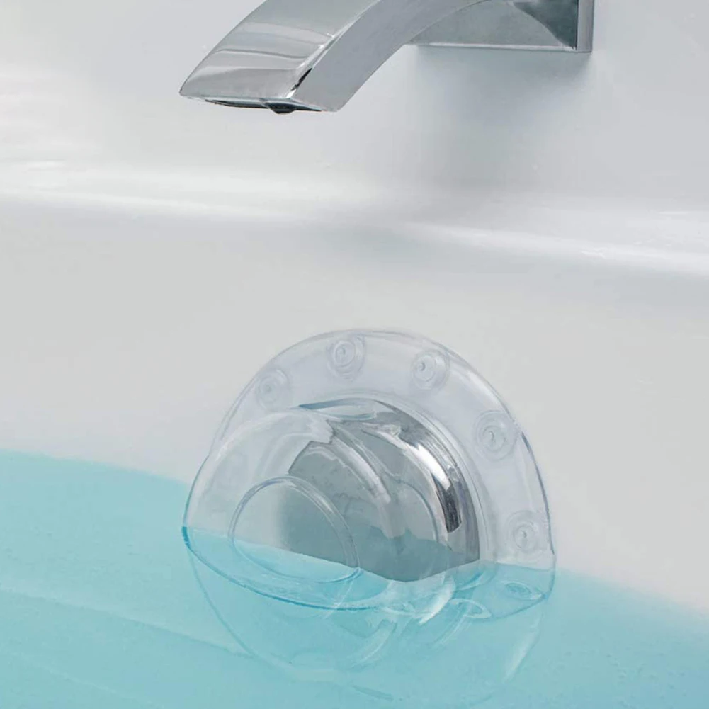 Overflow Drain Trim Bathtub Drain Cover 1 X 16x16x5cm Clear PVC Strong Suction Cups Ultra-Tight Seal Bathroom Room
Overflow Drain Trim Bathtub Drain Cover 1 X 16x16x5cm Clear PVC Strong Suction Cups Ultra-Tight Seal Bathroom Room
